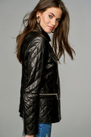 LAURA WOMEN'S LEATHER JACKET | Derimod
