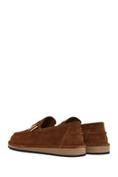 Erkek Taba Süet Deri Casual Loafer | Derimod