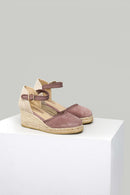 Powder Wedge Heel Women's Espadrille | Derimod
