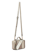 Women's Beige Long Strap Classic Crossbody Bag | Derimod
