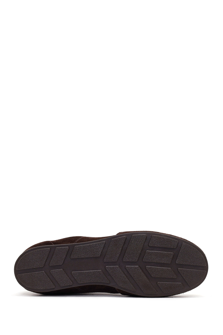 Women's Brown Lace-up Suede Leather Sneaker