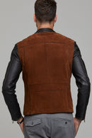Gasol Men's Leather Jacket | Derimod