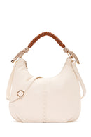 Woman Cream Long Strap Shoulder Bag | Derimod