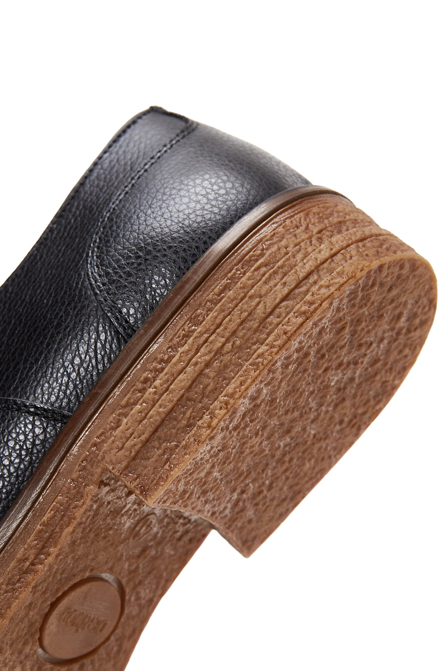 Men's Black Lace-up Leather Casual Shoes