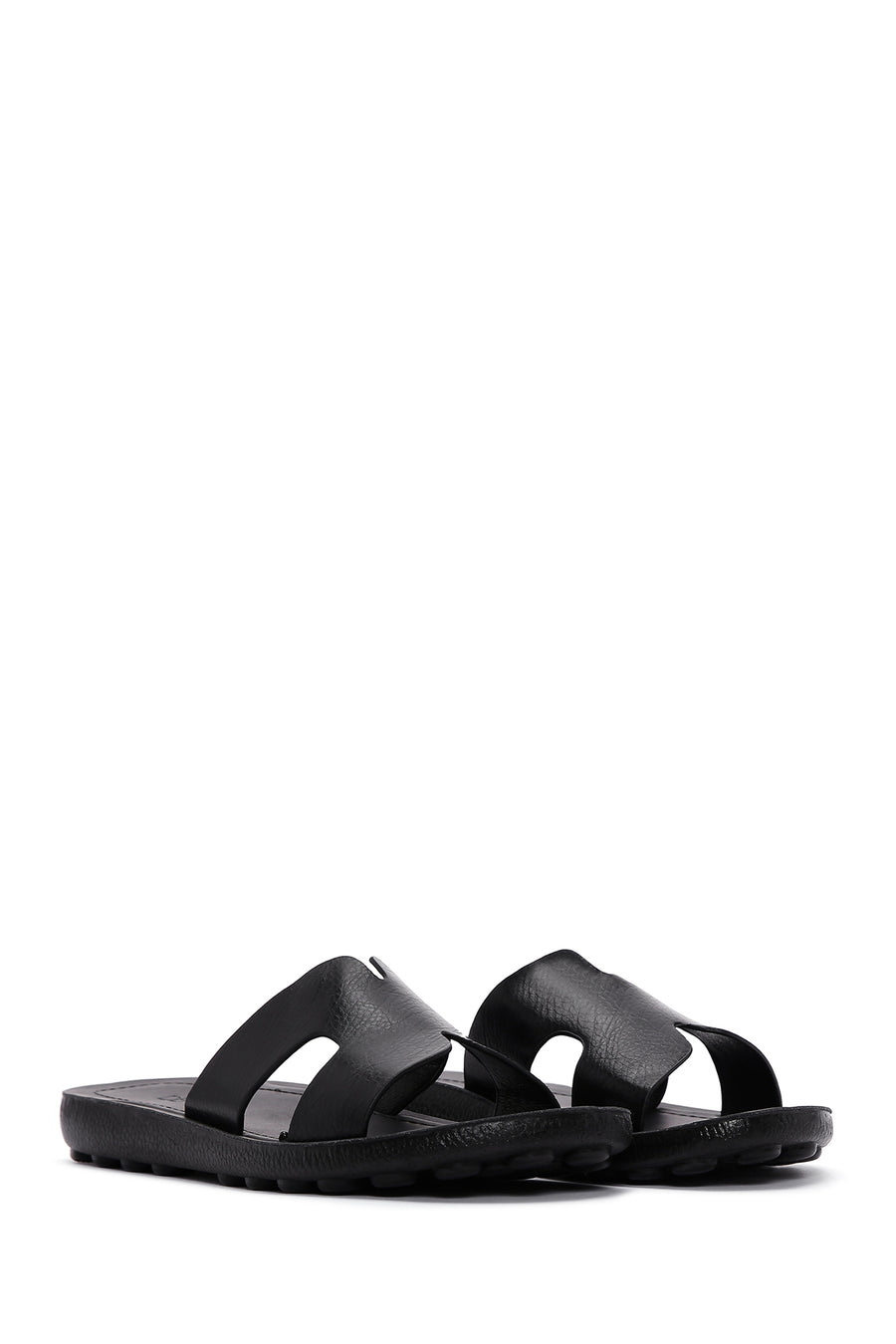 Women's Black Slippers