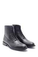 Men's Leather Lacing Detailed Classic Boots | Derimod