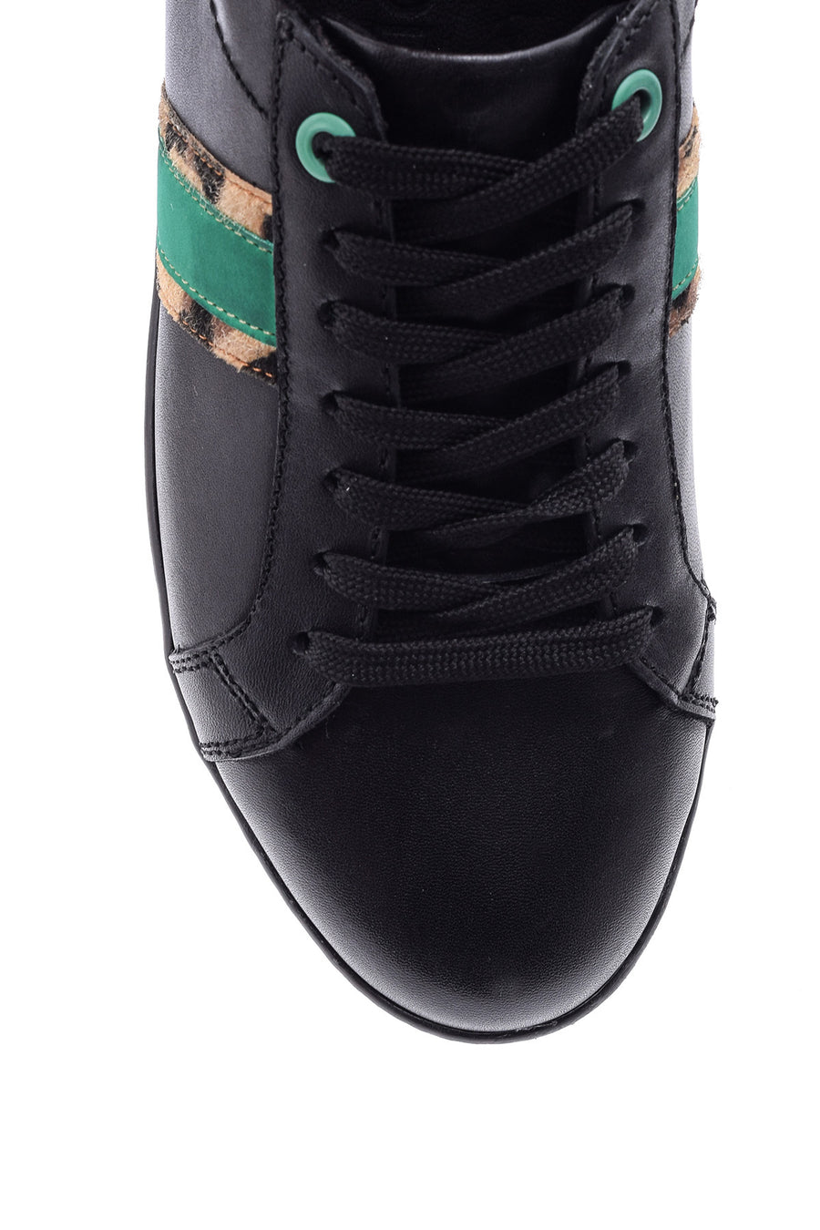 Women's Leopard Detailed Leather Sneaker