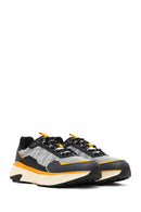 Derimod Studio Men's Black Lace-Up Thick-Soled Sneaker | Derimod