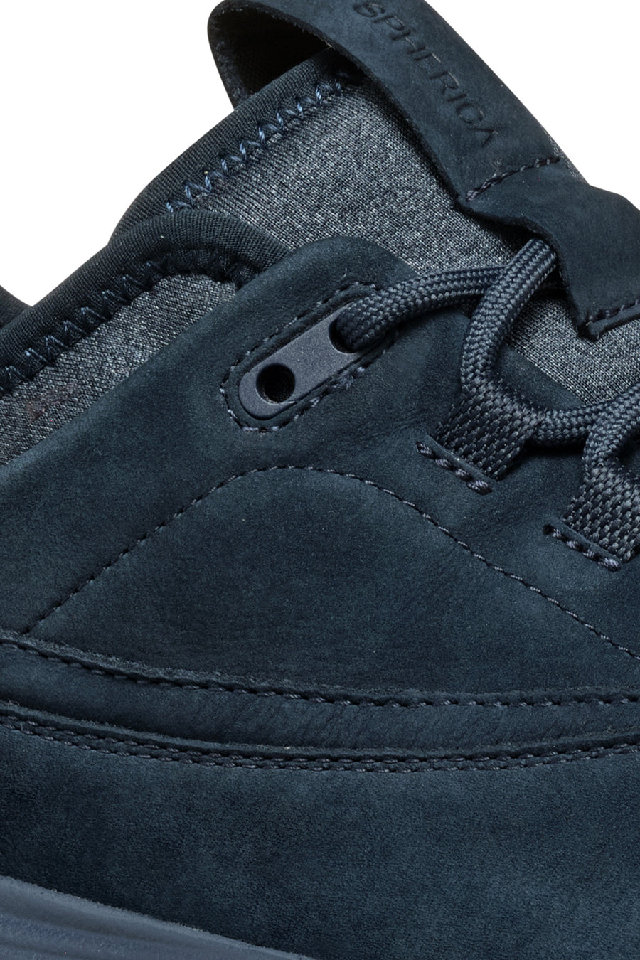 Geox Erkek Lacivert Spherica Actif Bağcıklı Deri Sneaker