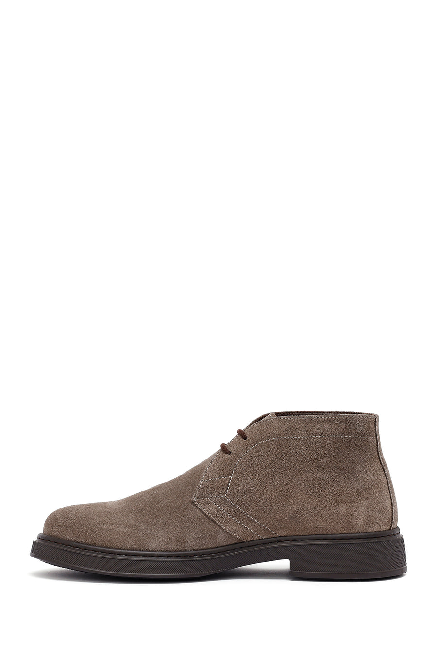 Male Mink Lace-up Suede Boots