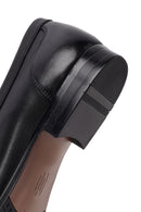 Derimod Black Male Black Leather Classic Loafer | Derimod