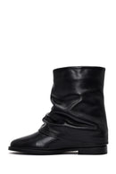 Women's Black Leather Boots | Derimod