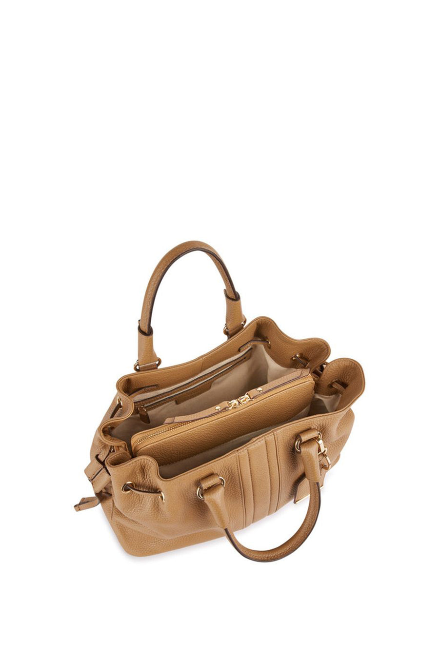 Geox Women's Brown Marsila Long Strap Leather Handbag