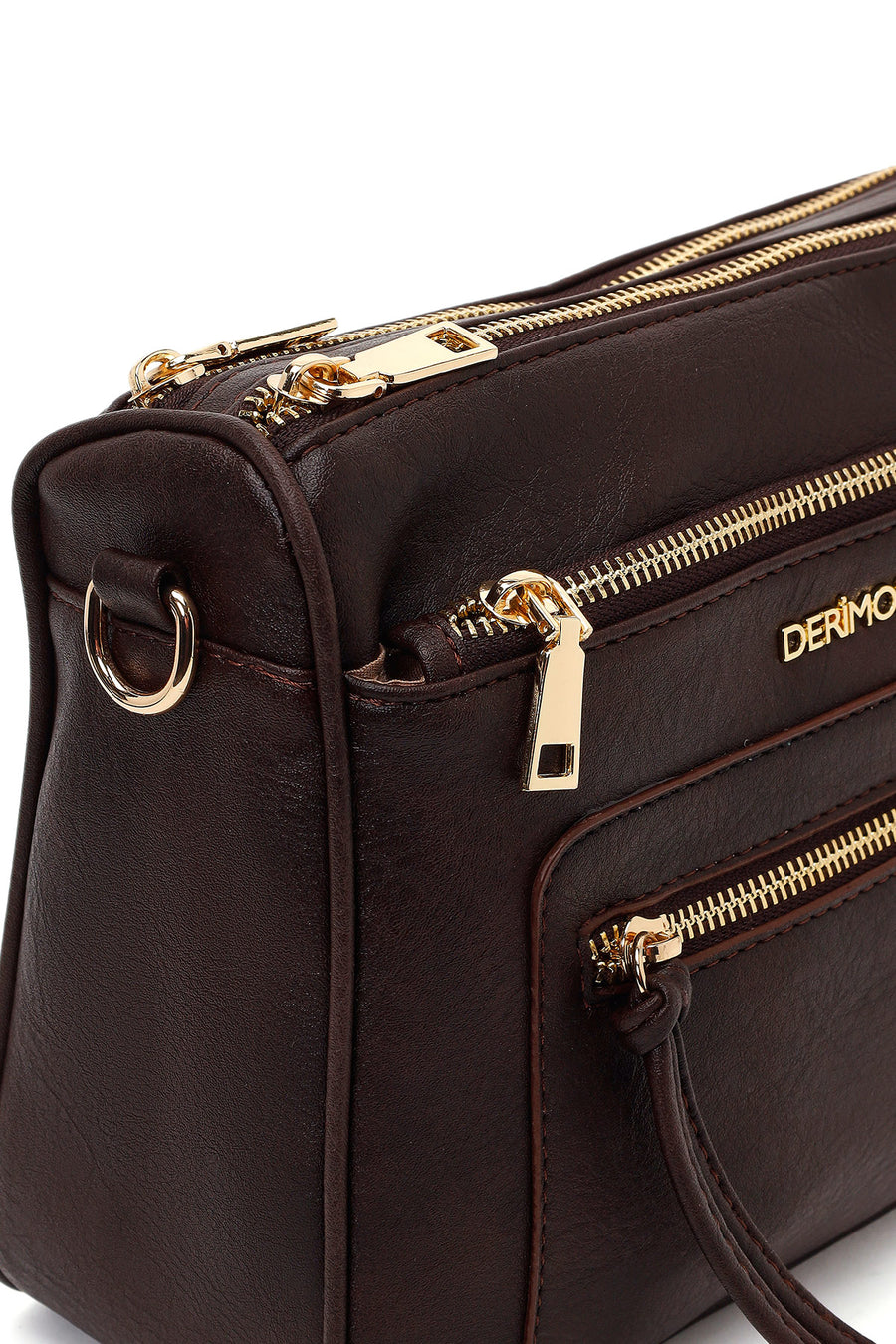 Woman Brown Crossbody Bag