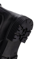 Men's Black Leather Casual Chelsea Boots | Derimod