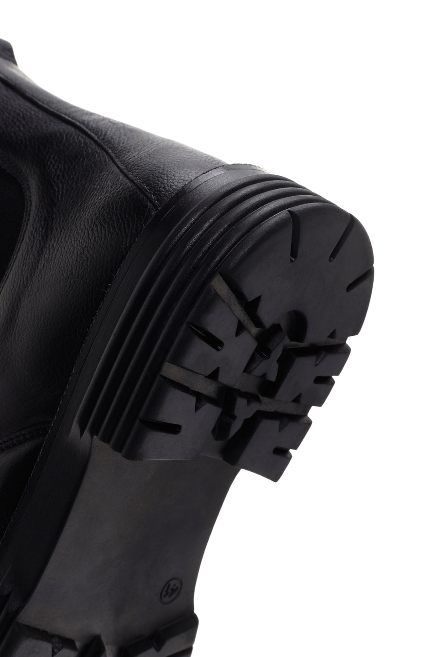 Men's Black Leather Casual Chelsea Boots