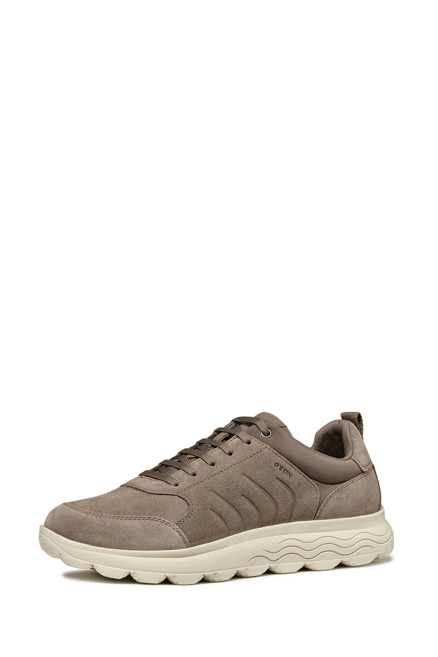 Geox Men's Mink Spherica Lace-Up Leather Sneaker