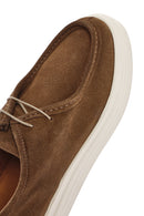 Men's Brown Lace-Up Suede Leather Casual Shoes | Derimod