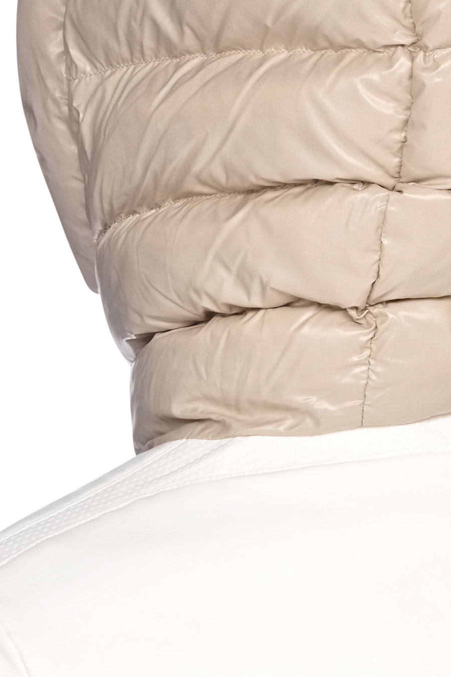 Geox Women's White Spherica Hooded Coat