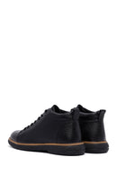 Male Black Lace-up Leather Boots | Derimod