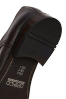 Derimod Black Male Brown Lace-Up Leather Classic Shoes | Derimod