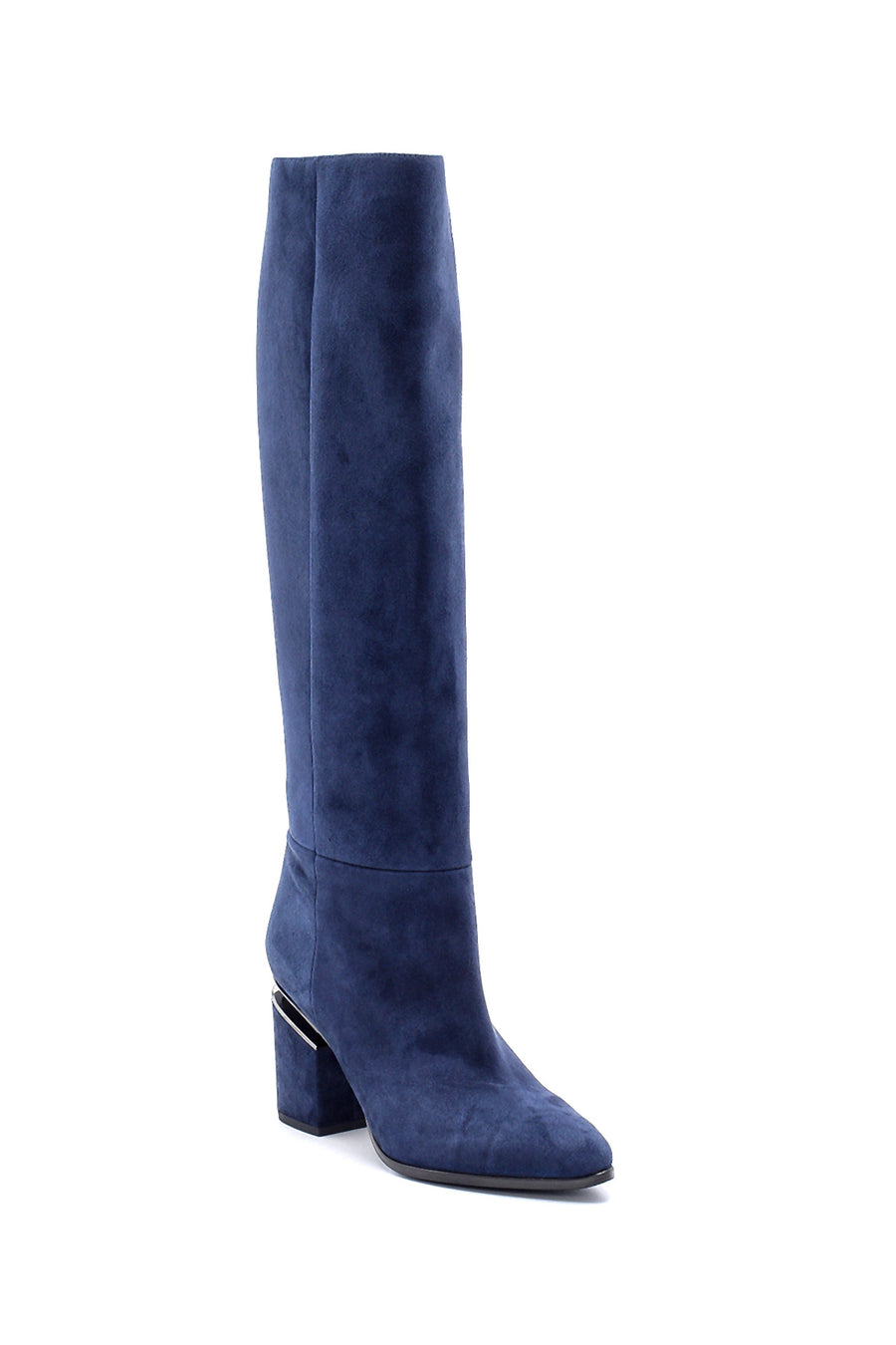 Women's Suede Heeled Boots