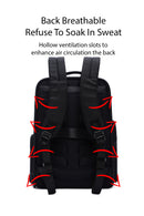 D-Pack Unisex Black Technological Backpack | Derimod