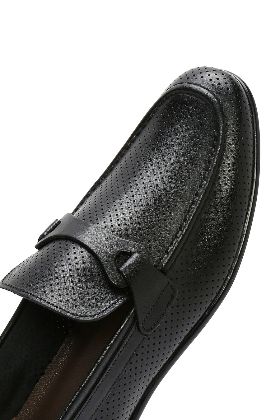 
Men's Black Leather Classic Loafer
