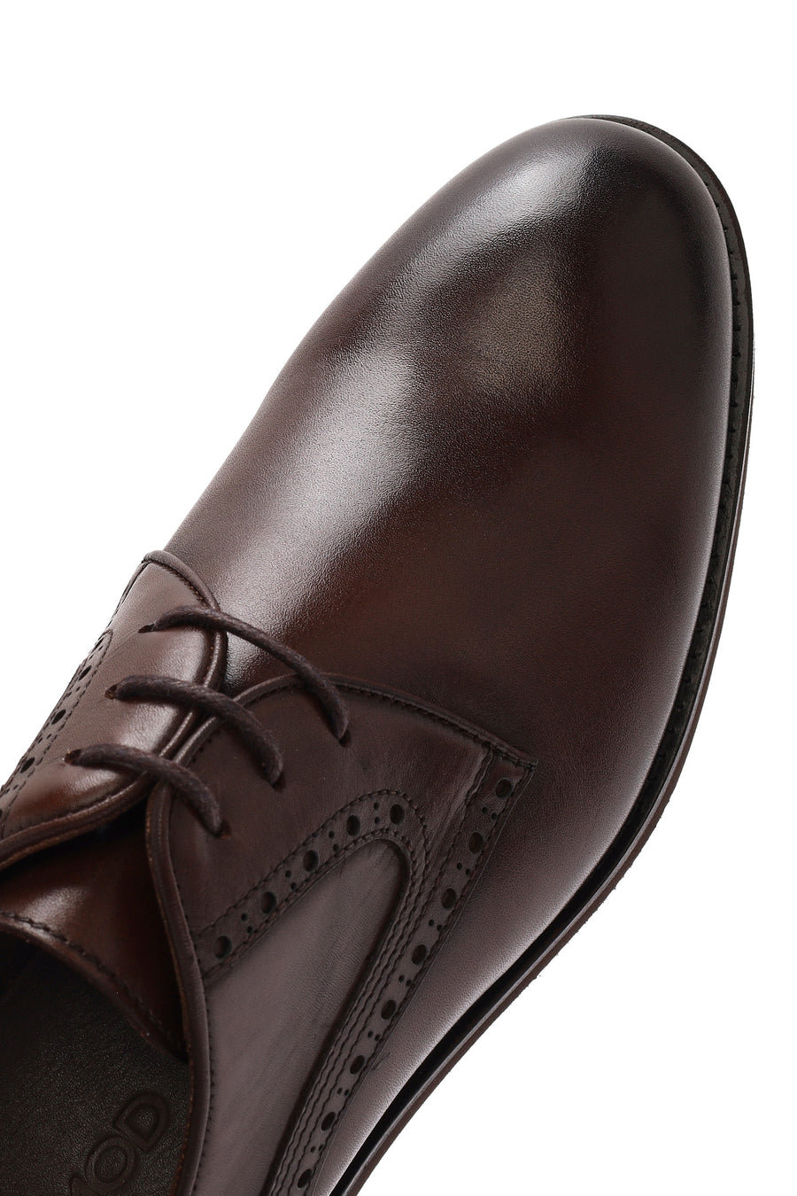 Men's Brown Laced Leather Classic Shoes