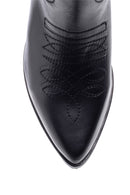 Women's Leather Heeled Cowboy Boots | Derimod