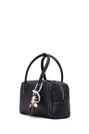 Women's Black Long Strap Charm Handbag | Derimod