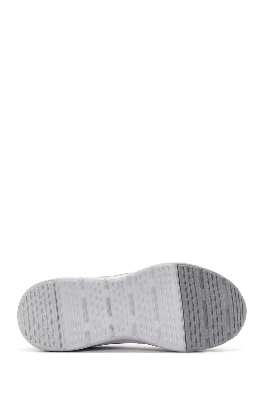 Derimod Zero Women's Gray Lace-Up Thick Soled Fabric Sneaker