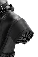 Women's Black Heeled Zippered Casual Boots | Derimod