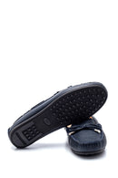 Women's Leather Bow Loafer | Derimod