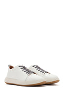 
Men's White Lace-Up Leather Sneaker
 | Derimod