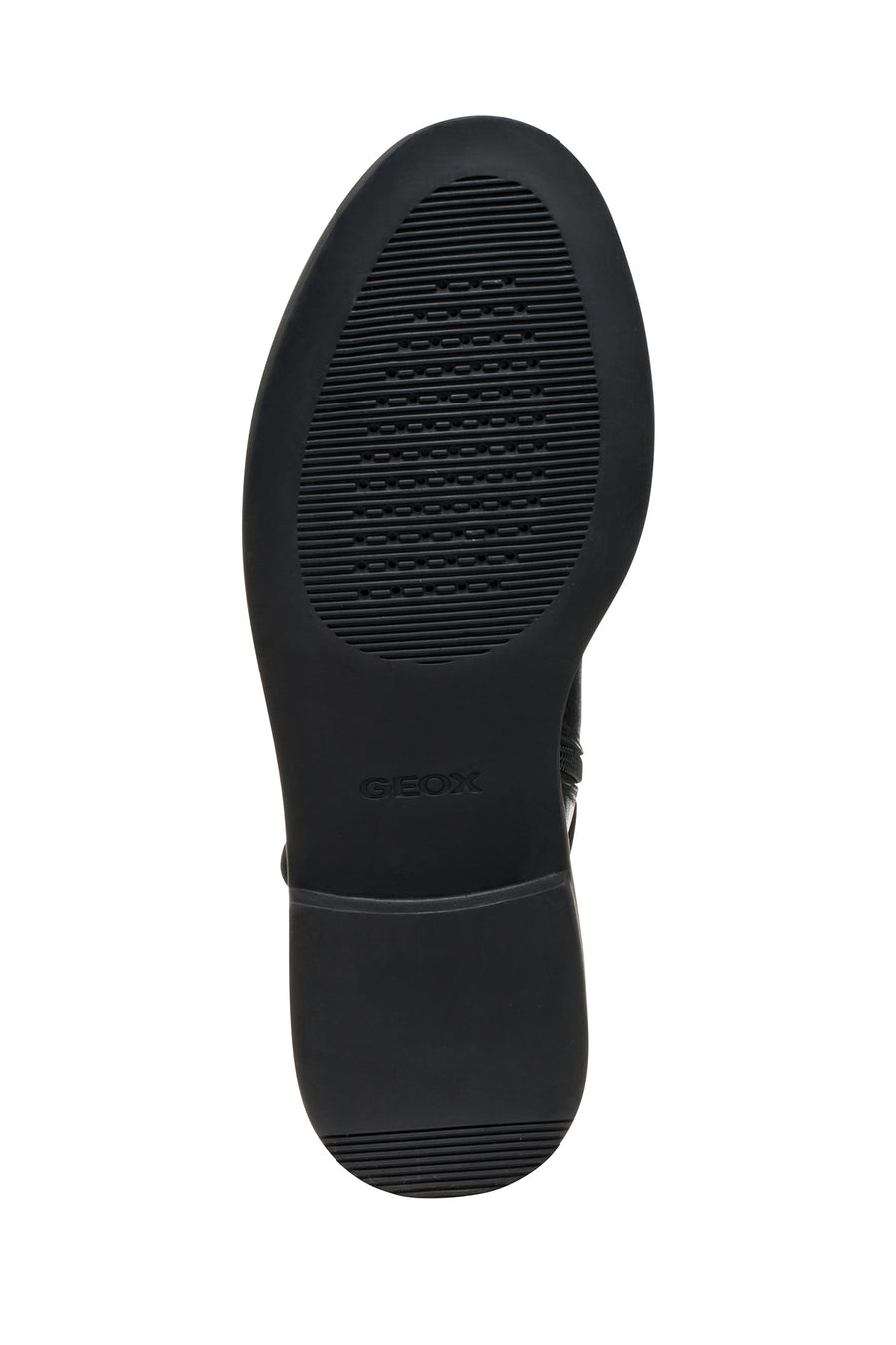 Geox Woman Black D Serılda B - Smo.Lea Zippered Buckled Leather Boot