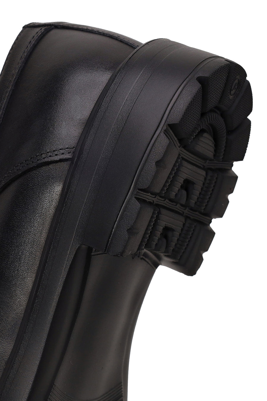 Male Black Lace-up Leather Casual Shoes
