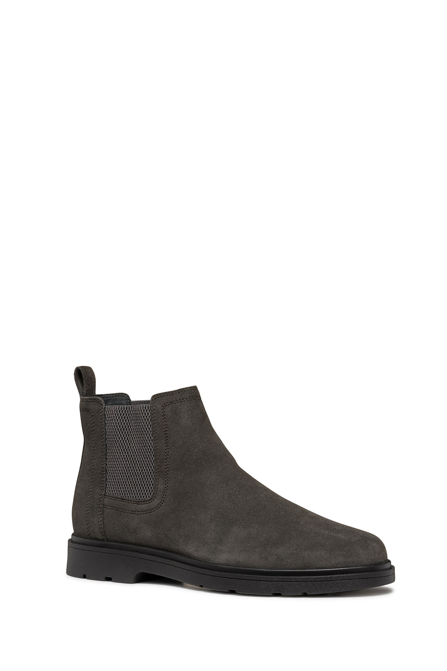 Geox Men's Brown Spherica Ec1 Suede Leather Chelsea Boots