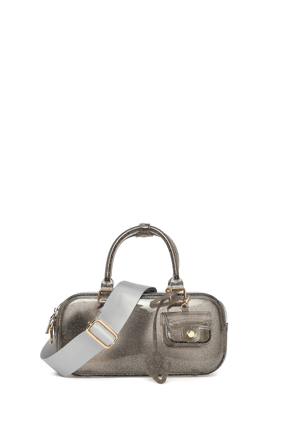 Woman Black Long-Strap Jelly Transparent Shoulder Bag 26SBD2171PV | Derimod