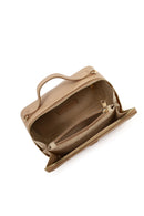 Women's Beige Long Strap Printed Shoulder Bag | Derimod