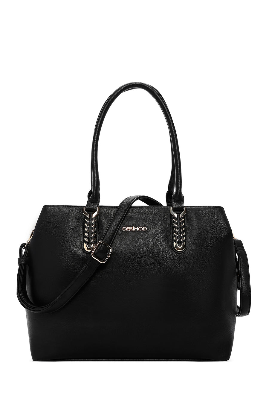 Woman Black Long-Strap Shoulder Bag WB150018SV | Derimod