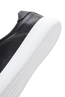 Women's Black Lace-Up Leather Sport Shoe | Derimod