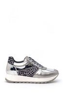 Kadın Leopar Detaylı Sneaker | Derimod