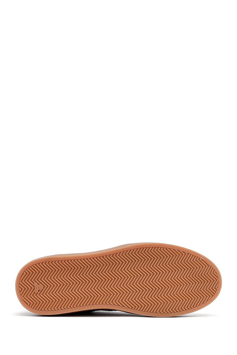 Woman Brown Lace-Up Suede Leather Sneaker