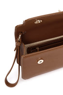Women's Tan Long Strap Crossbody Bag | Derimod
