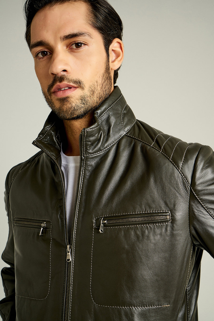 Bill Men's Green Coat