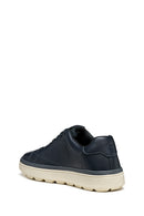 Geox Men Navy U Spherica Ecub-1.1 B Abx Lace-up Leather Sneaker | Derimod