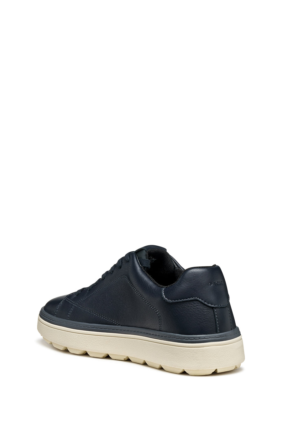 Geox Men Navy U Spherica Ecub-1.1 B Abx Lace-up Leather Sneaker
