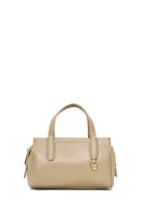 Woman Beige Long Strap Classic Shoulder Bag | Derimod