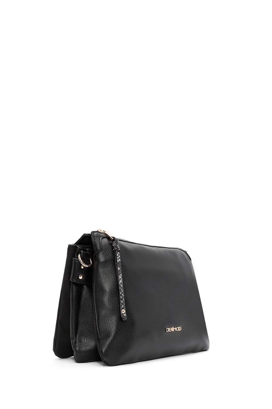 Woman Black Accessory-Detail Crossbody Bag